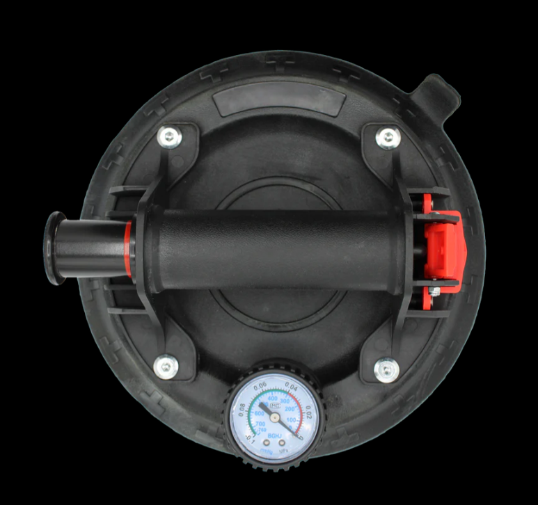 100kg Capacity Pump Action Suction Lifter With Pressure Gauge