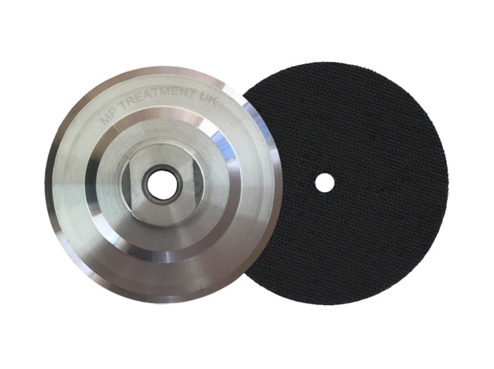 Aluminium Velcro Backing Pad 100mm M14 Thread