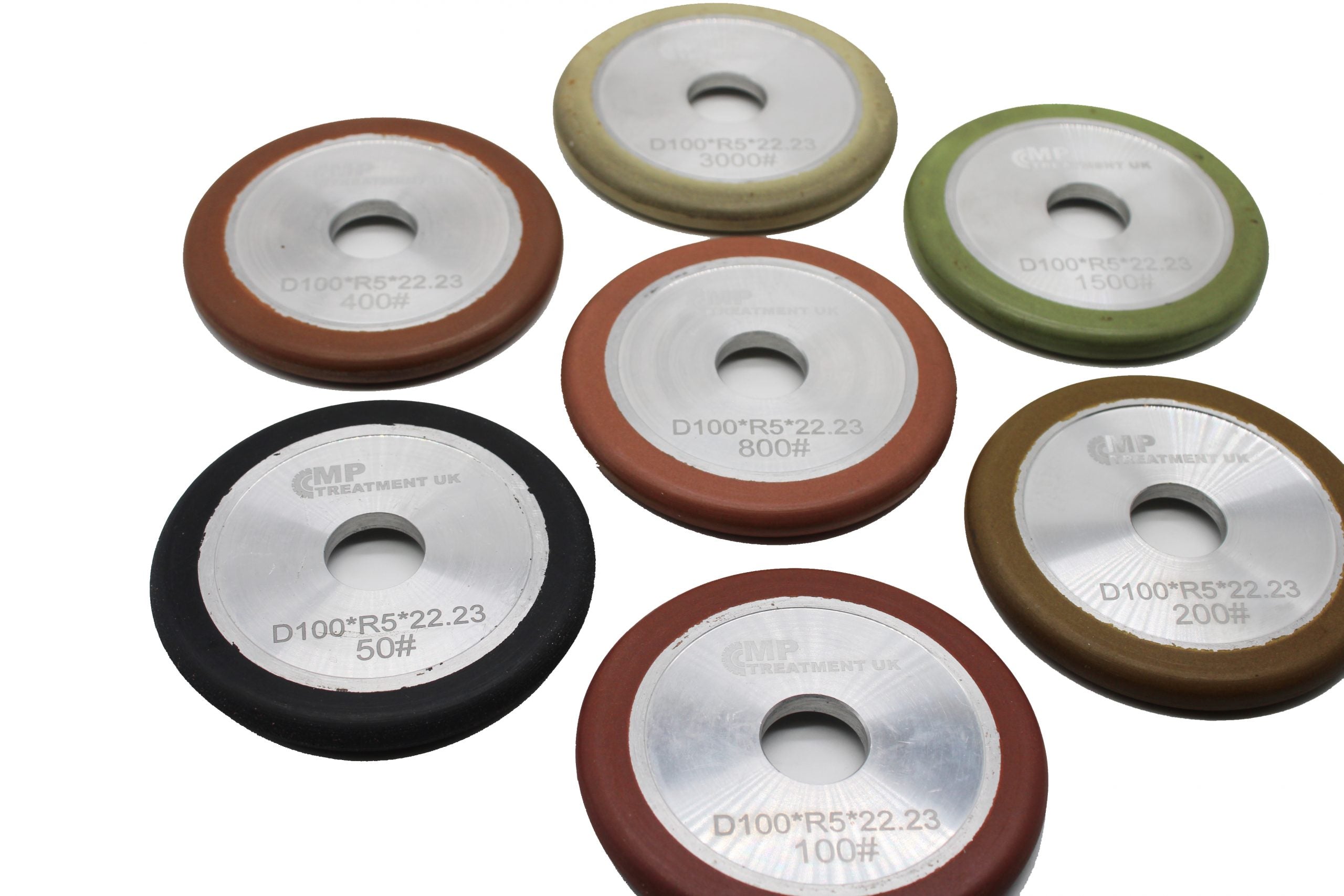 Drainer Groove Polishing Flute Wheels Diamond Resin