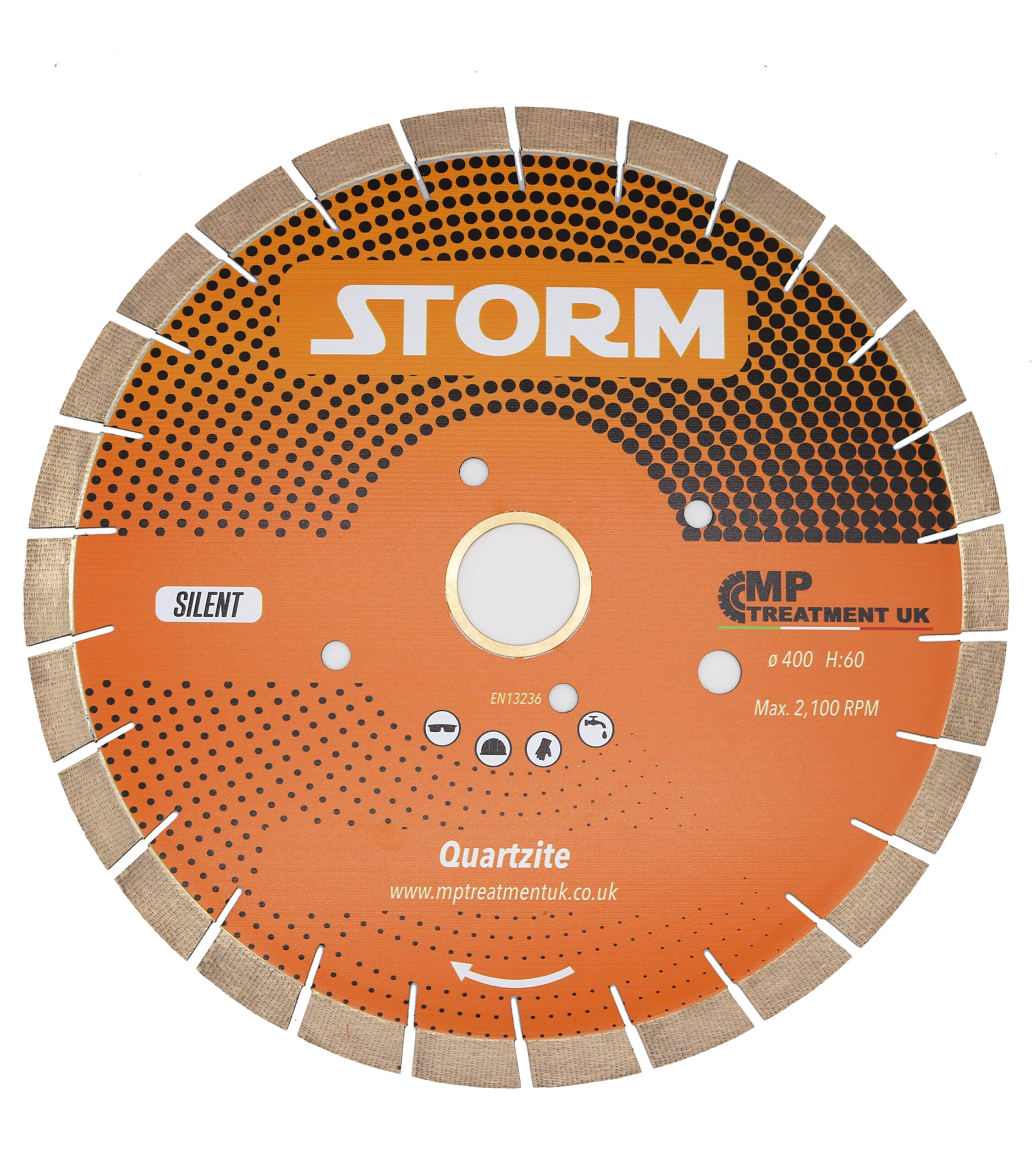 STORM bridge saw blade for Quartzite, Granite & Quartz