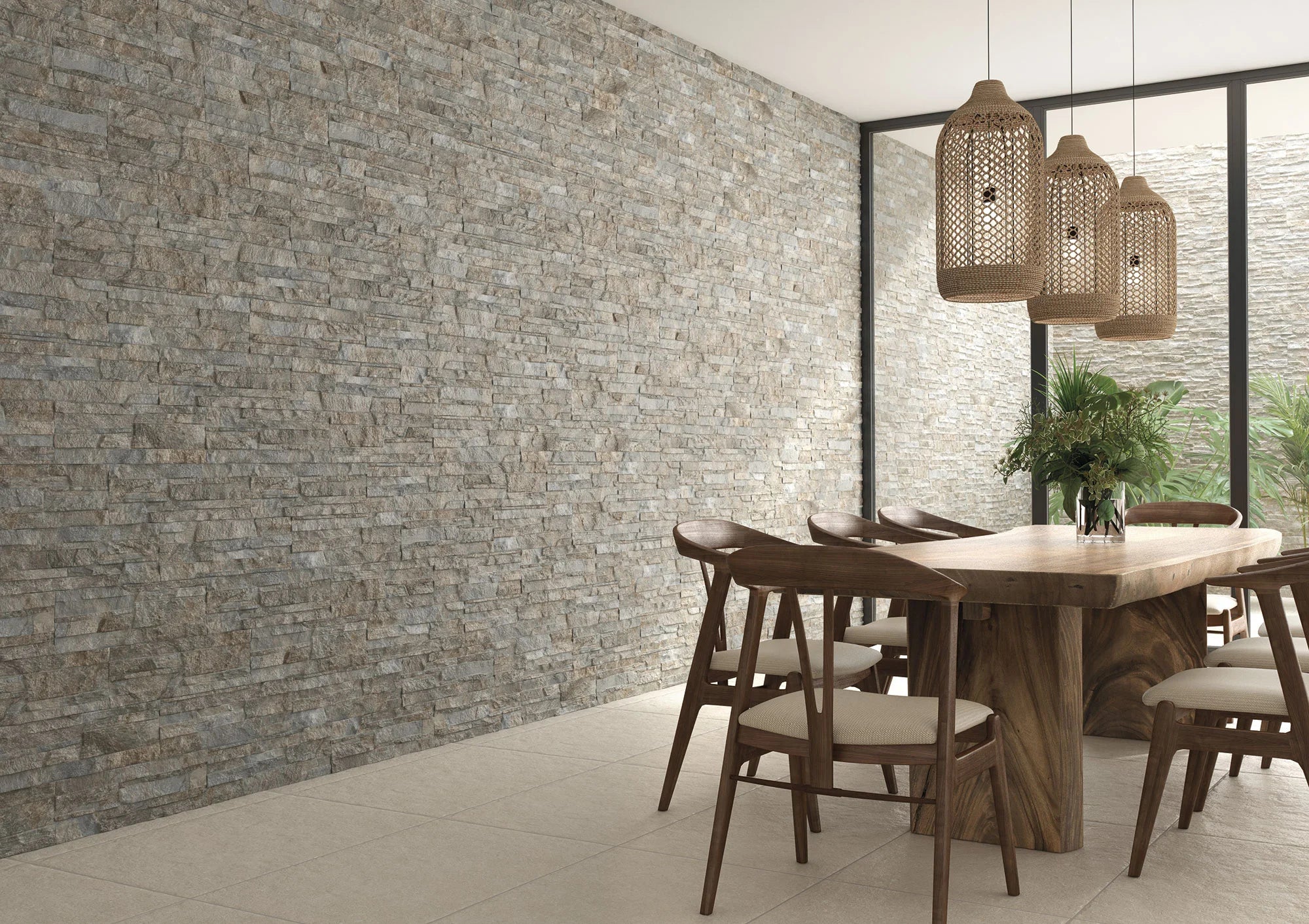 Bestile Alabama Graphite Indoor Outdoor Wall Tiles