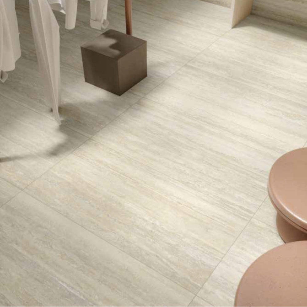 MGM Travertino Vein Cut Bianco Indoor Tiles