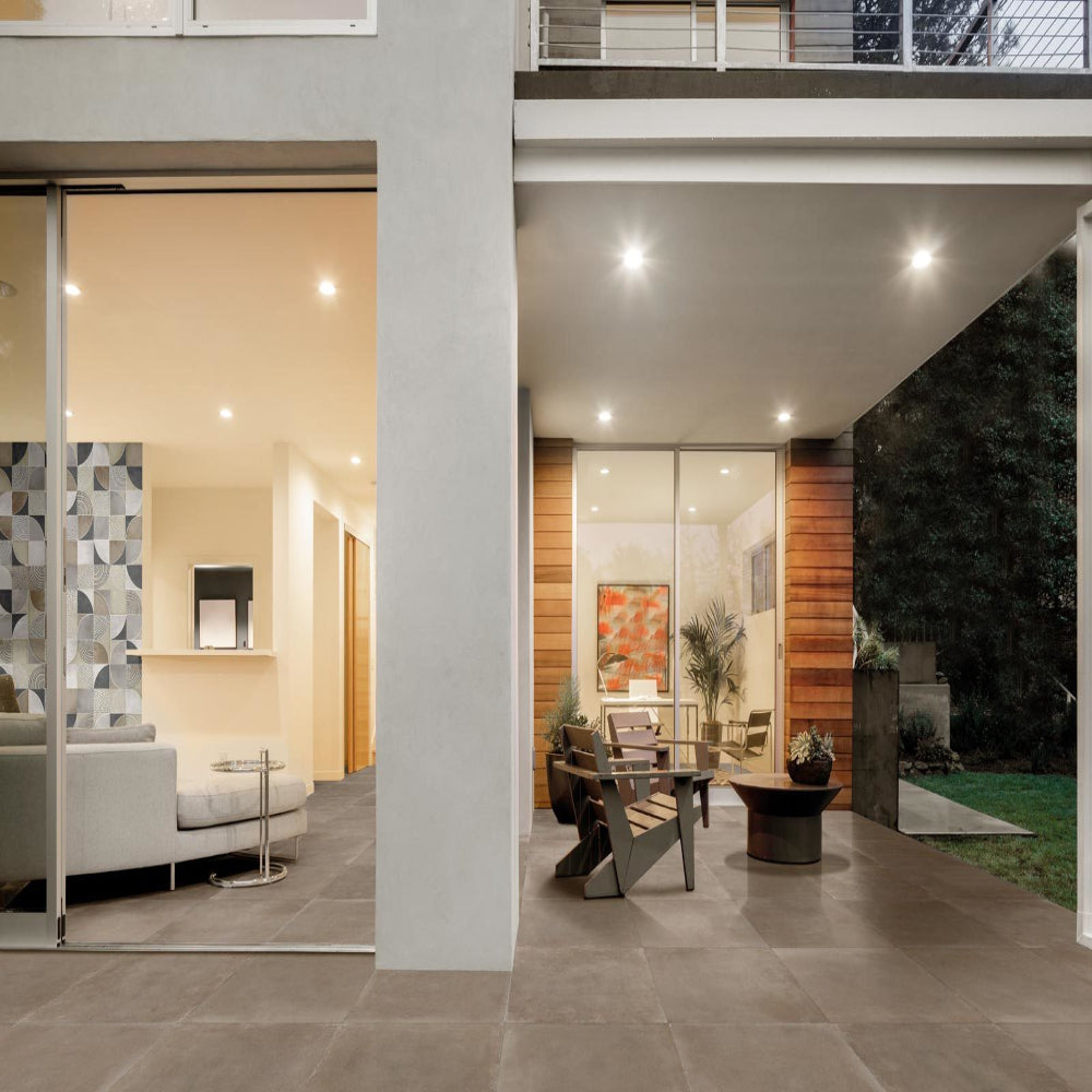 Contemporary Brown Indoor Porcelain Tiles