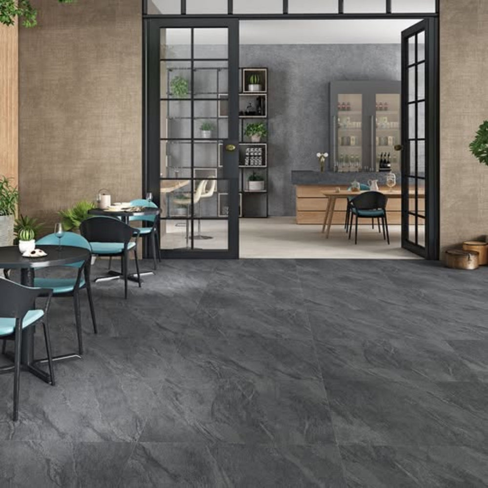 County Anthracite Outdoor Tiles