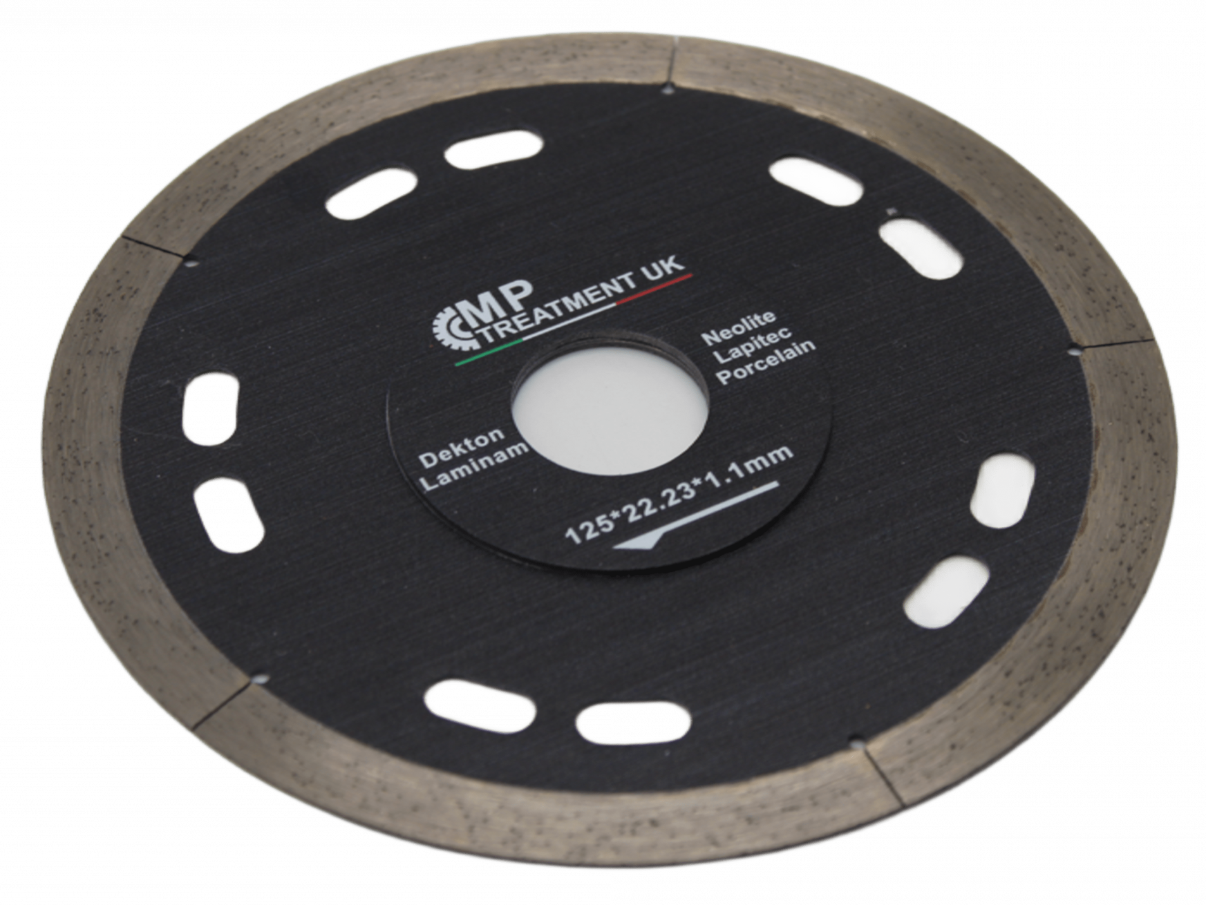 Continuous Rim Wet Cutting Grinder Blade For Tile, Ceramic, Porcelain , Dekton & Ultra Compact Surfaces