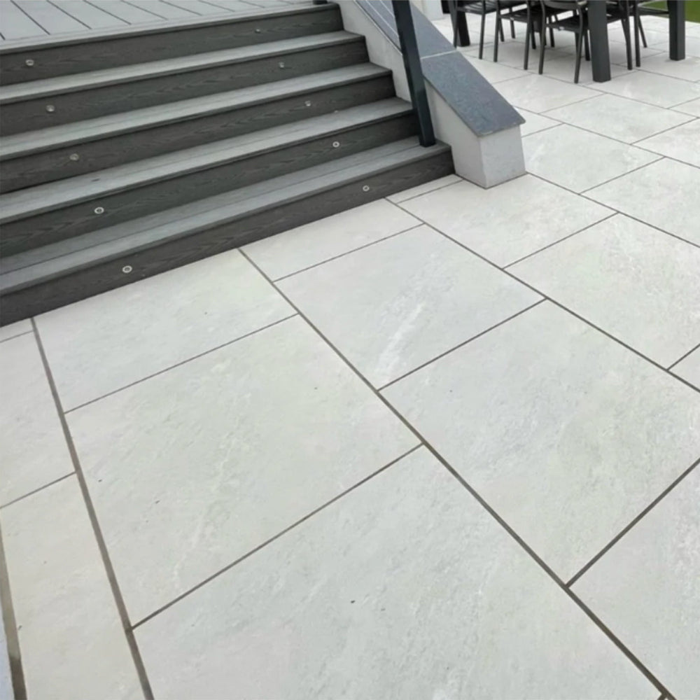 Himalayan White Outdoor Tiles