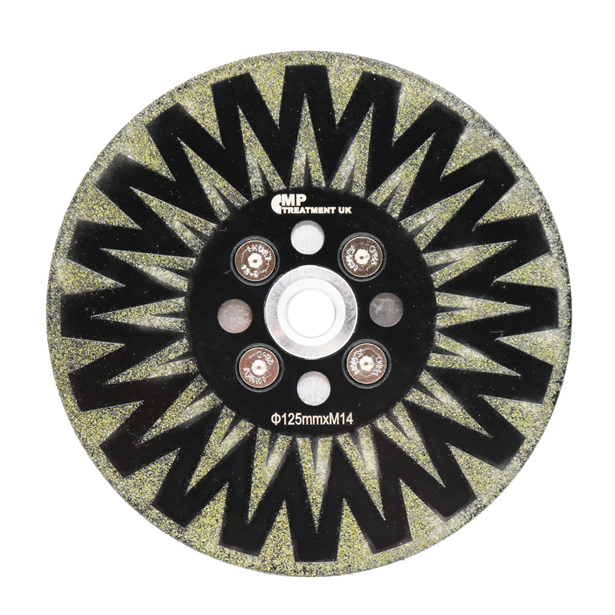 Star Face Electroplated Diamond Vanity Blade For Marble & Limestone