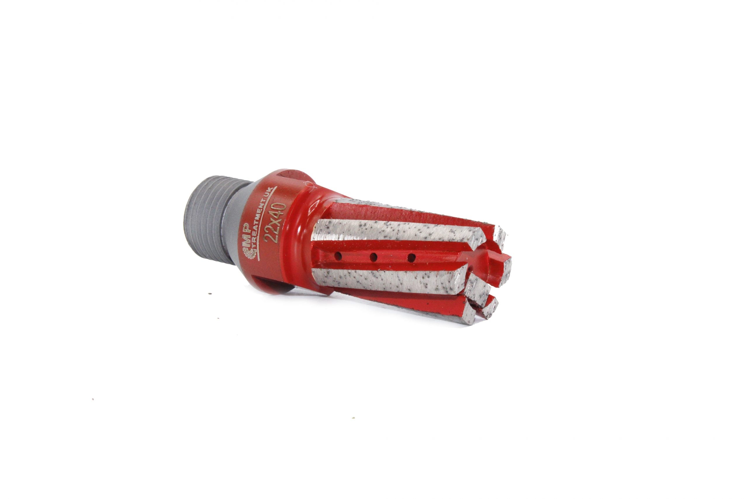 Red 5-Segment Router With End Segment For Granite & Engineered Stone