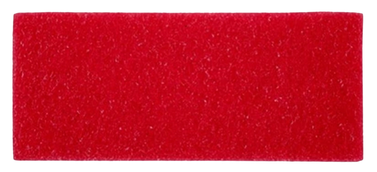 Red Rectangle Edge Pad