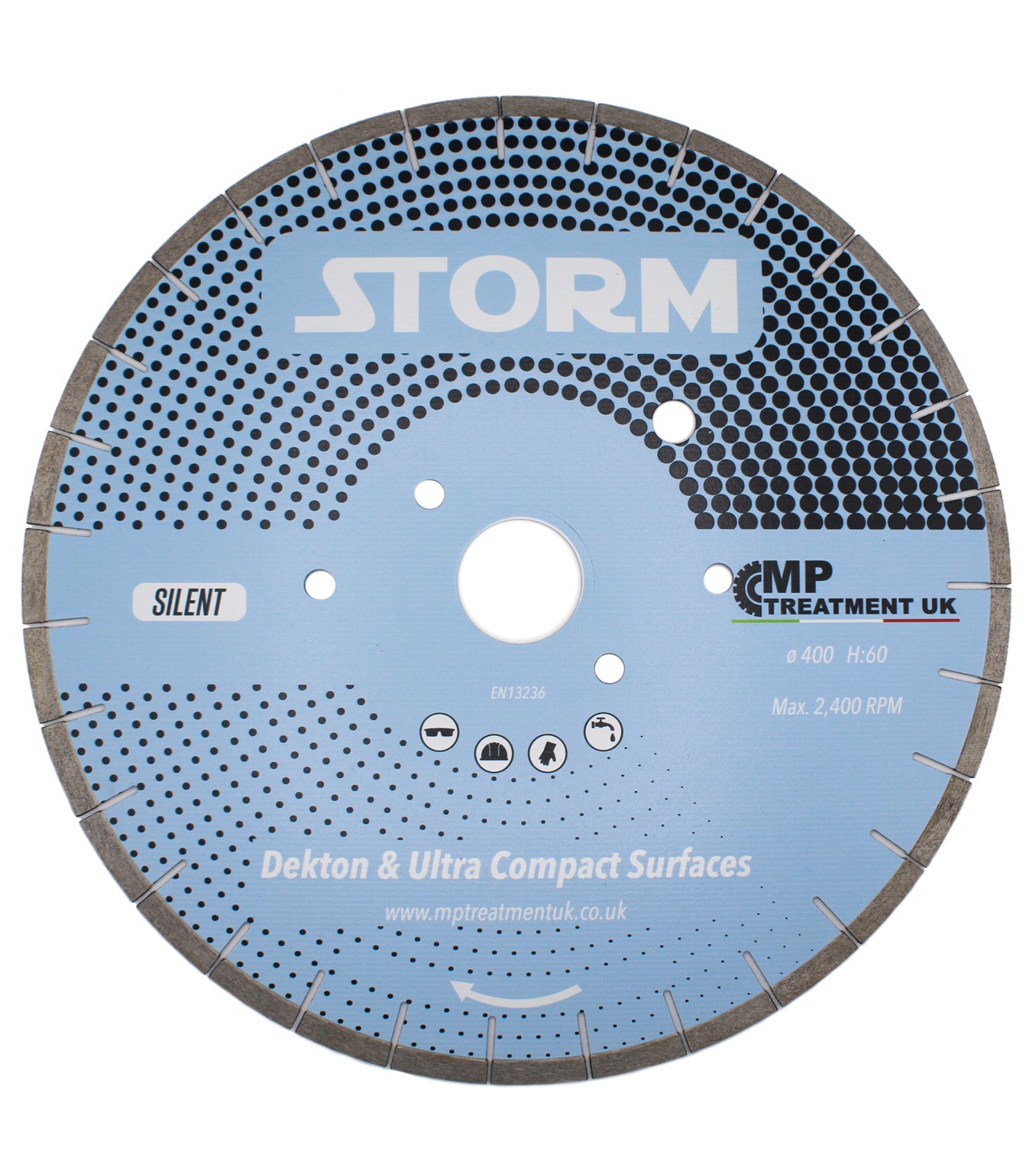 STORM Bridge Saw Blade For Dekton & Ultra Compact Surfaces