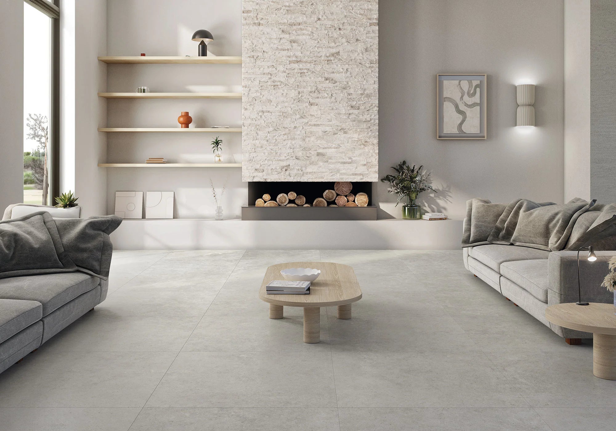 Bestile Alabama White Indoor Outdoor Wall Tiles