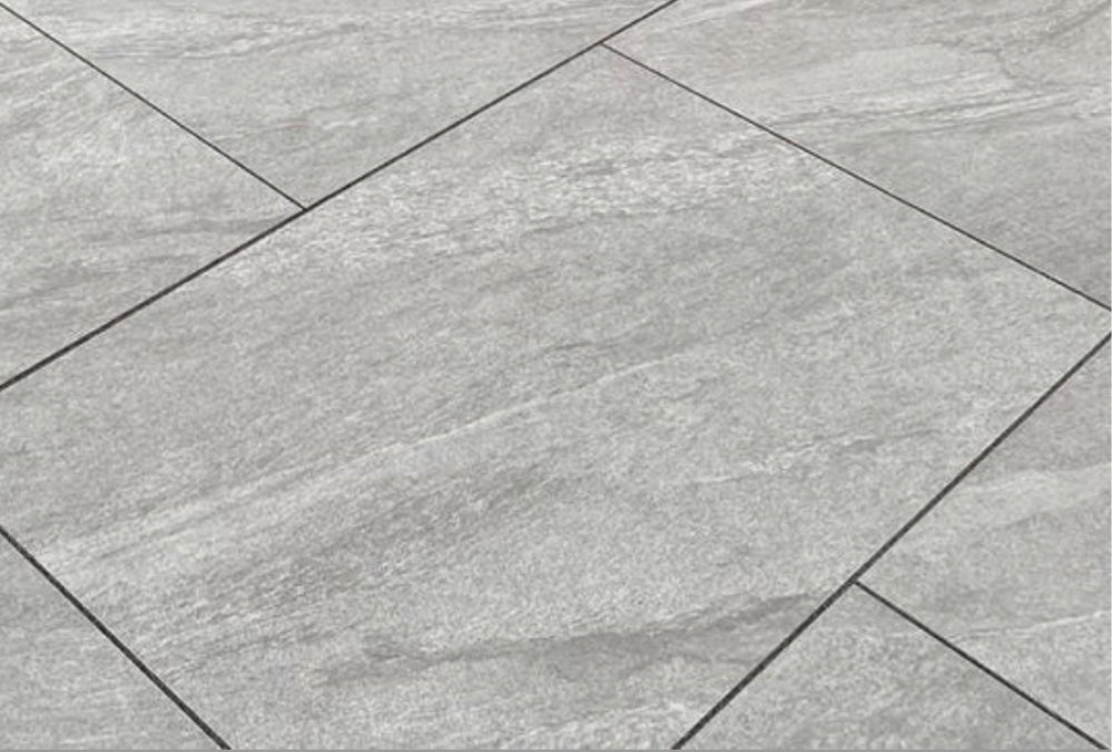 County Light Grey Porcelain Outdoor Tile