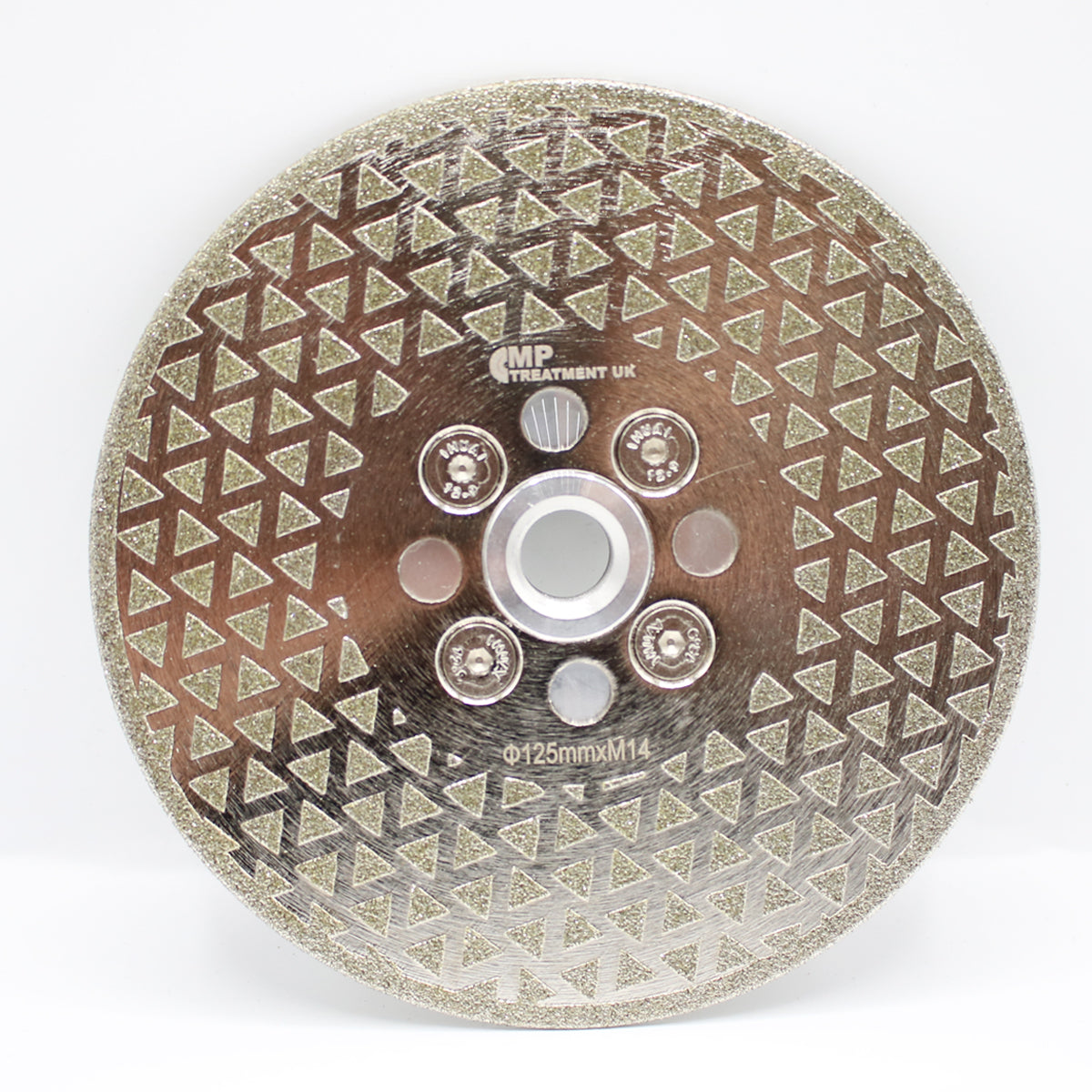 Electroplated Double-Face Diamond Vanity Grinder Blade For Marble & Limestone